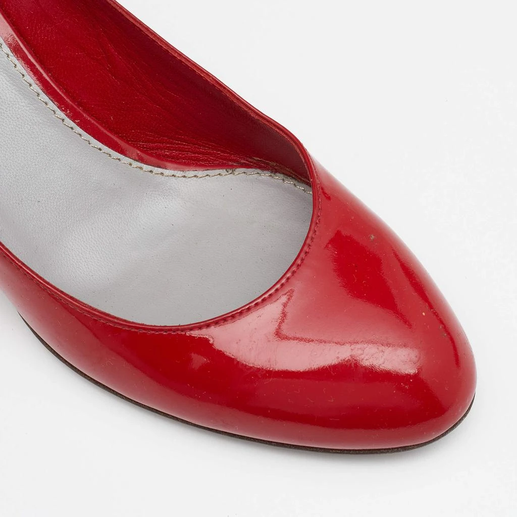 Sergio Rossi Red Patent Leather Pumps Size 37 商品