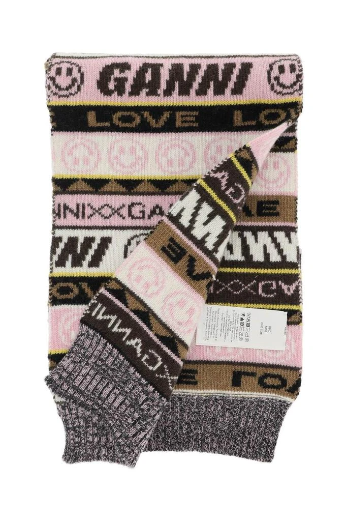 商品Ganni|GRAPHIC SCARF,价格¥604,第2张图片详细描述