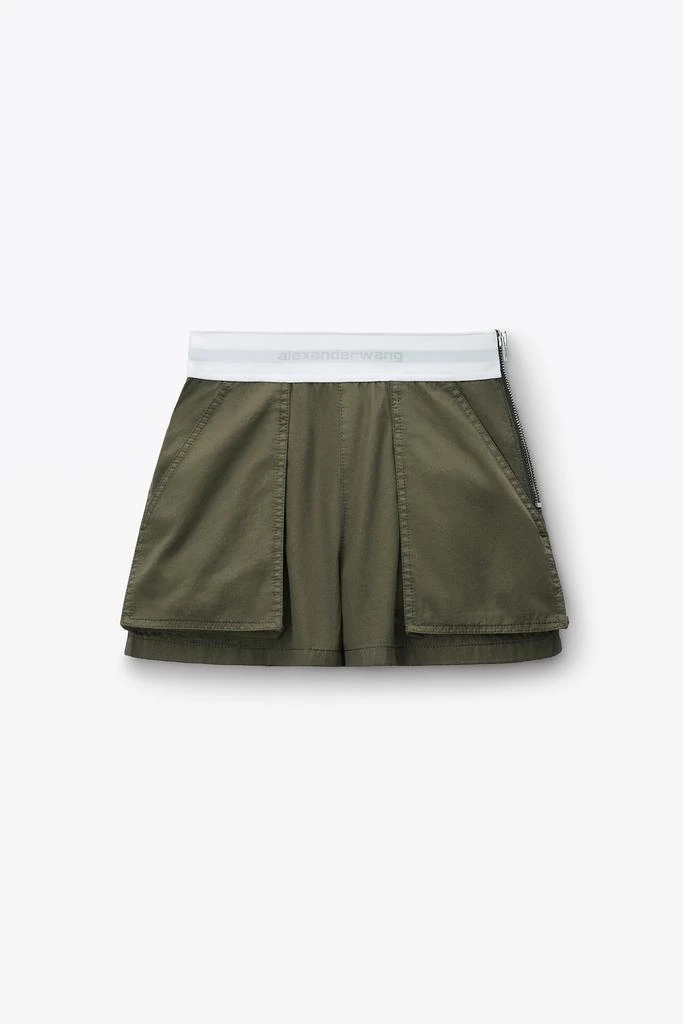 商品Alexander Wang|High-Waisted Cargo Rave Short,价格¥3713,第2张图片详细描述