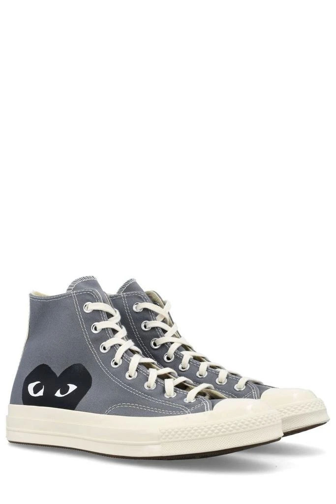 商品Comme des Garcons|Comme des Garçons Play X Converse Heart Print High-Top Sneakers,价格¥1115,第3张图片详细描述