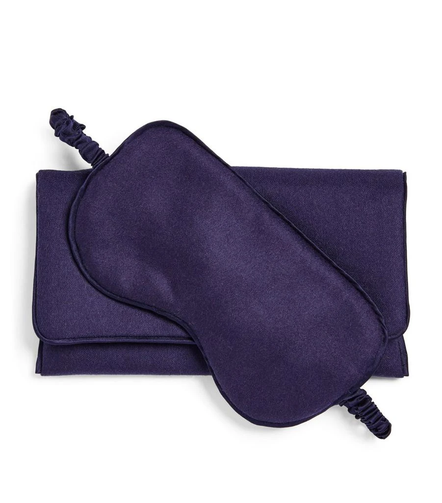 商品OLIVIA VON HALLE|Cashmere Eye Mask,价格¥3148,第5张图片详细描述