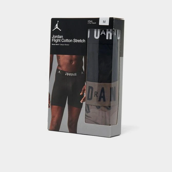 Men's Jordan Flight Cotton Stretch Boxer Briefs (2-Pack) 商品