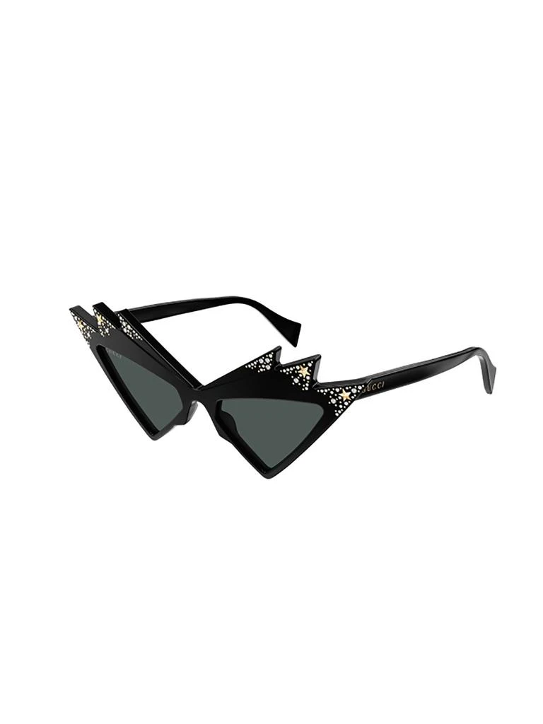 商品Gucci|Gucci Eyewear Triangle Frame Sunglasses,价格¥4948,第2张图片详细描述