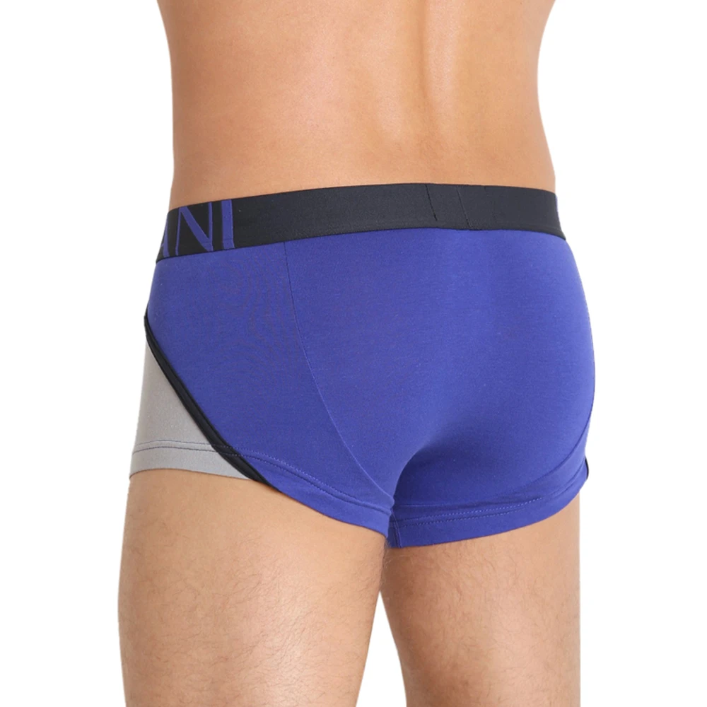 EMPORIO ARMANI 男士拼接平角内裤 111513-5A523-04833 商品