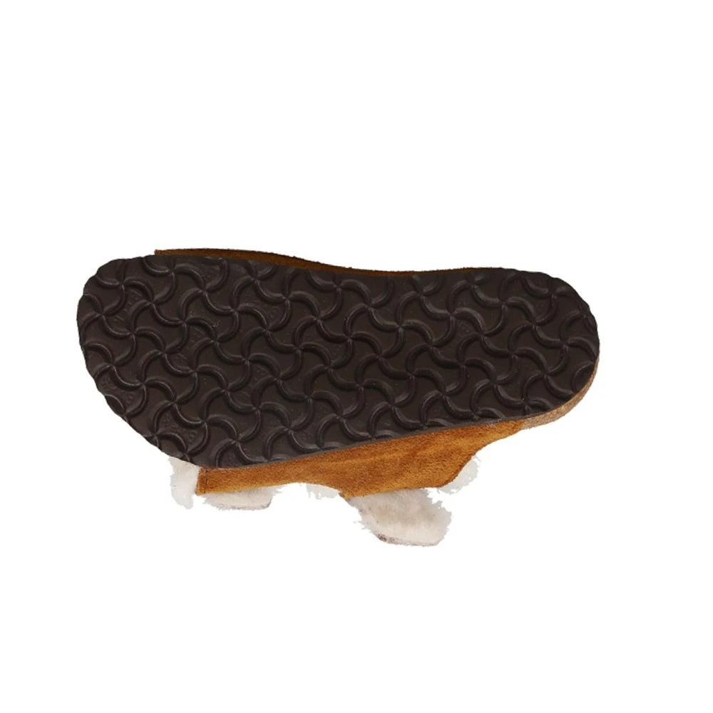 商品Birkenstock|Arizona Shearling Suede Leather Footbed Sandals (Little Kid/Big Kid),价格¥879,第5张图片详细描述