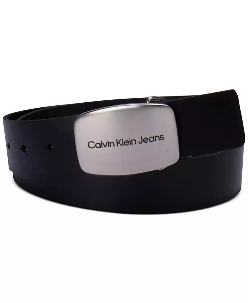 商品Calvin Klein|Calvin Klein Women's Jeans Casual Plaque Buckle Belt,价格¥376,第1张图片