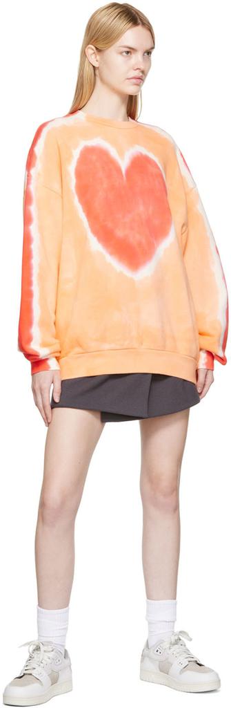 Orange Organic Cotton Sweatshirt商品第4张图片规格展示