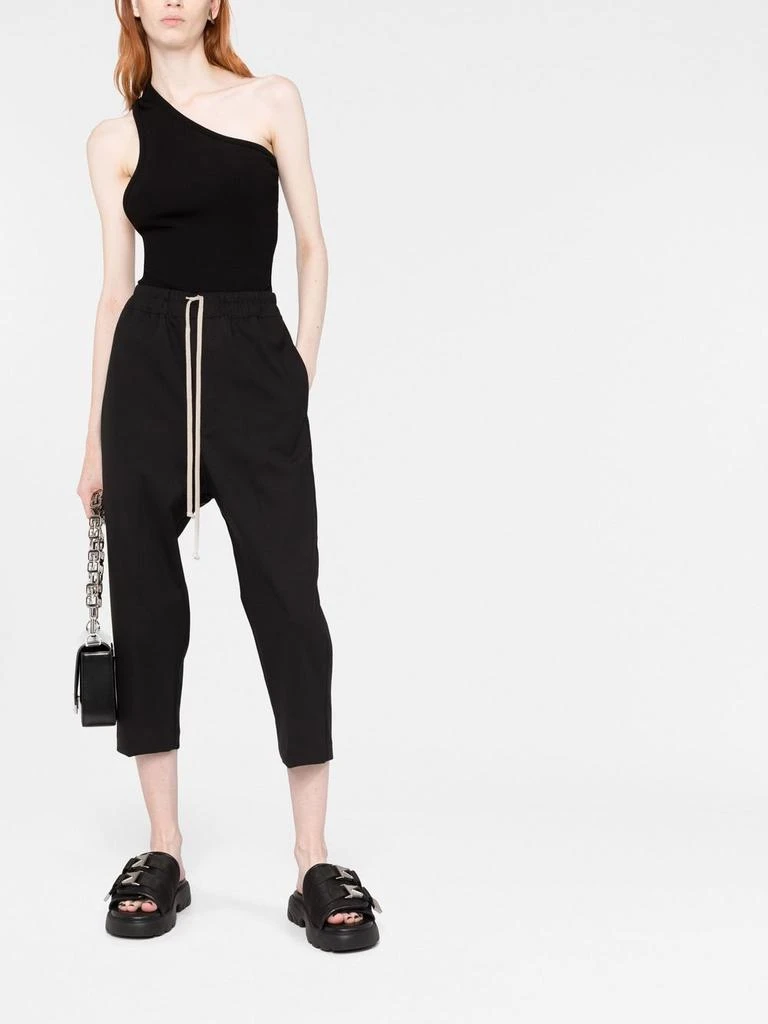 商品Rick Owens|RICK OWENS WOMEN DRAWSTRING ASTAIRES CROPPED PANTS,价格¥7072,第1张图片