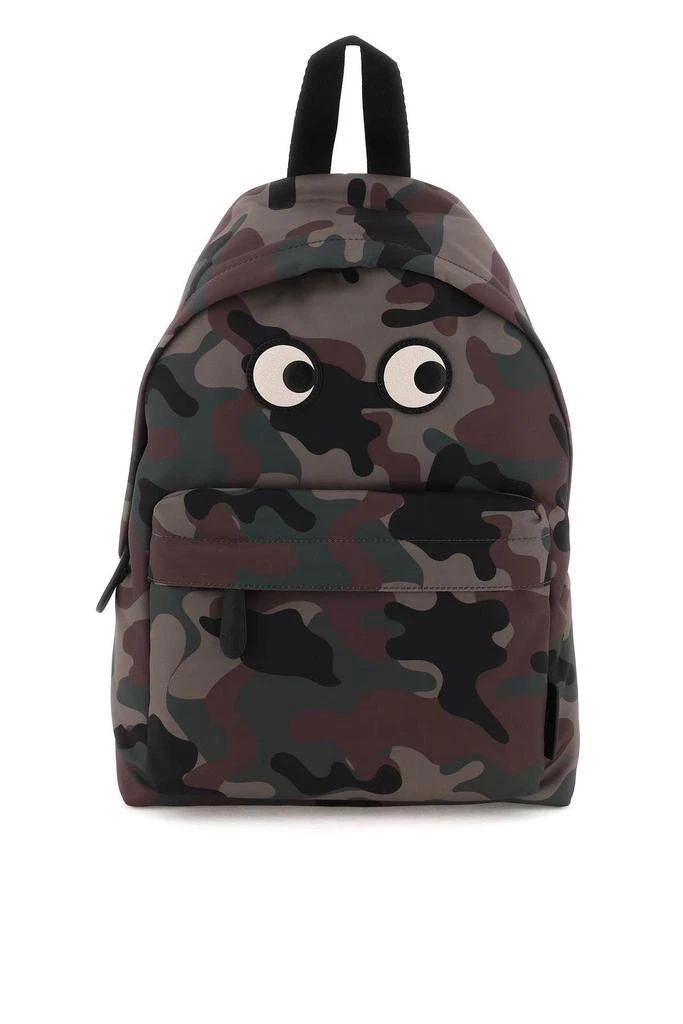 商品Anya Hindmarch|RECYCLED TECHNO FABRIC BACKPACK EYES,价格¥2368,第1张图片