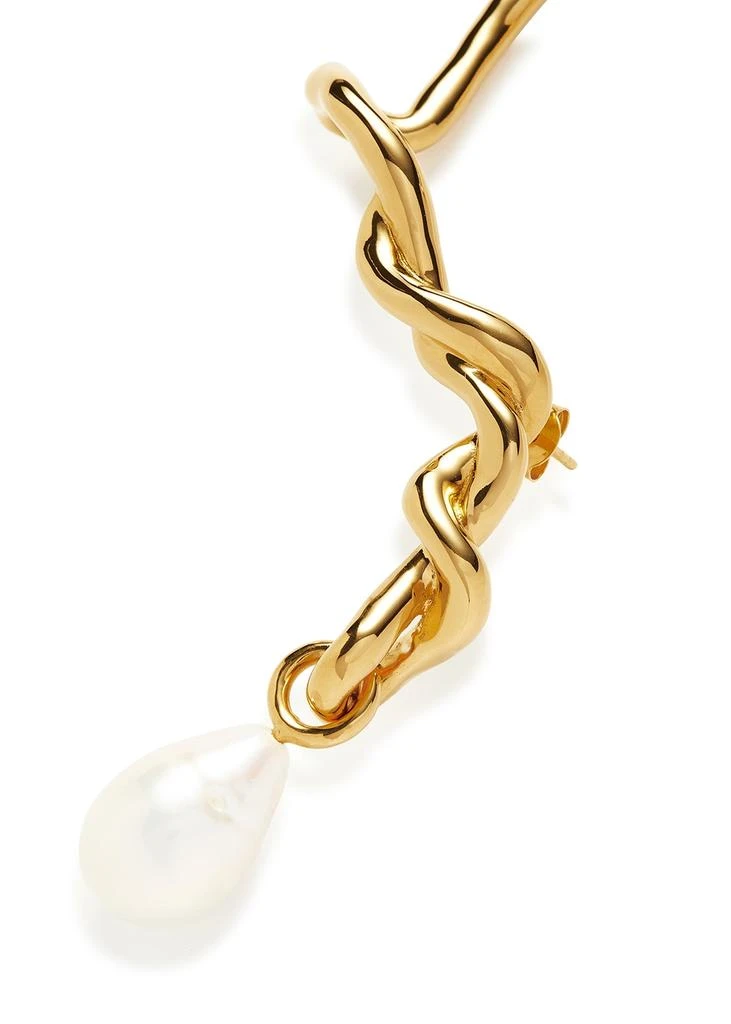 商品Missoma|Molten 18kt gold-plated ear cuff,价格¥970,第2张图片详细描述