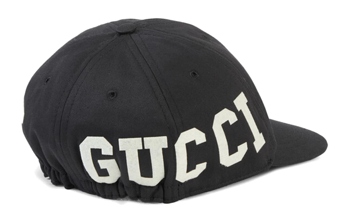 商品[国内直发] Gucci|古驰 数字经典休闲 鸭舌帽 女款 黑色,价格¥1071,第5张图片详细描述
