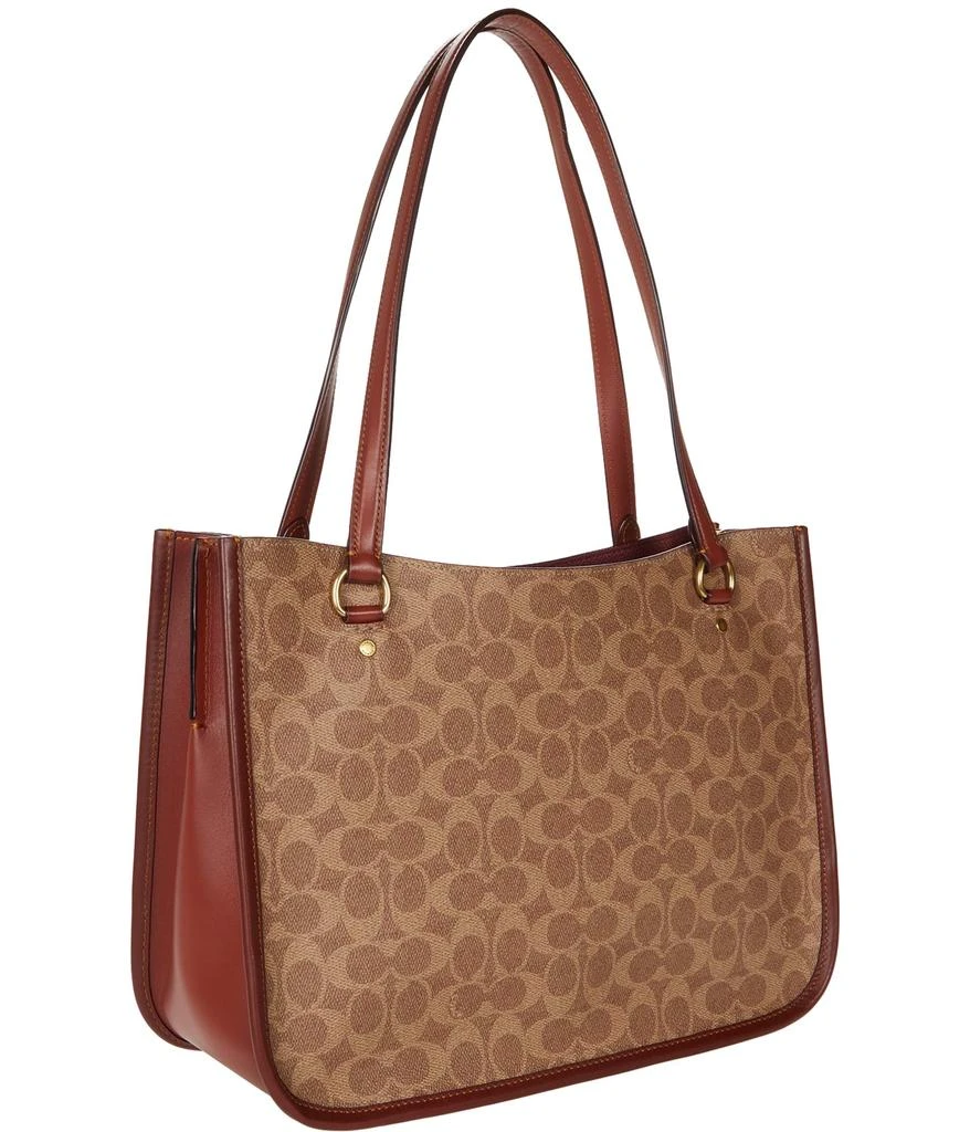 商品Coach|Coated Canvas Signature Tyler Carryall,价格¥2062,第2张图片详细描述