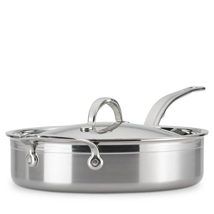 商品Hestan|ProBond™ 3.5 Quart Forged Stainless Steel Saute Pan with Lid,价格¥2329,第1张图片详细描述