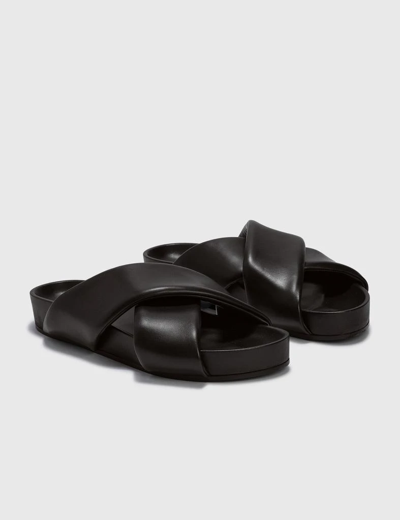 商品Jil Sander|Leather Slides,价格¥2744,第4张图片详细描述