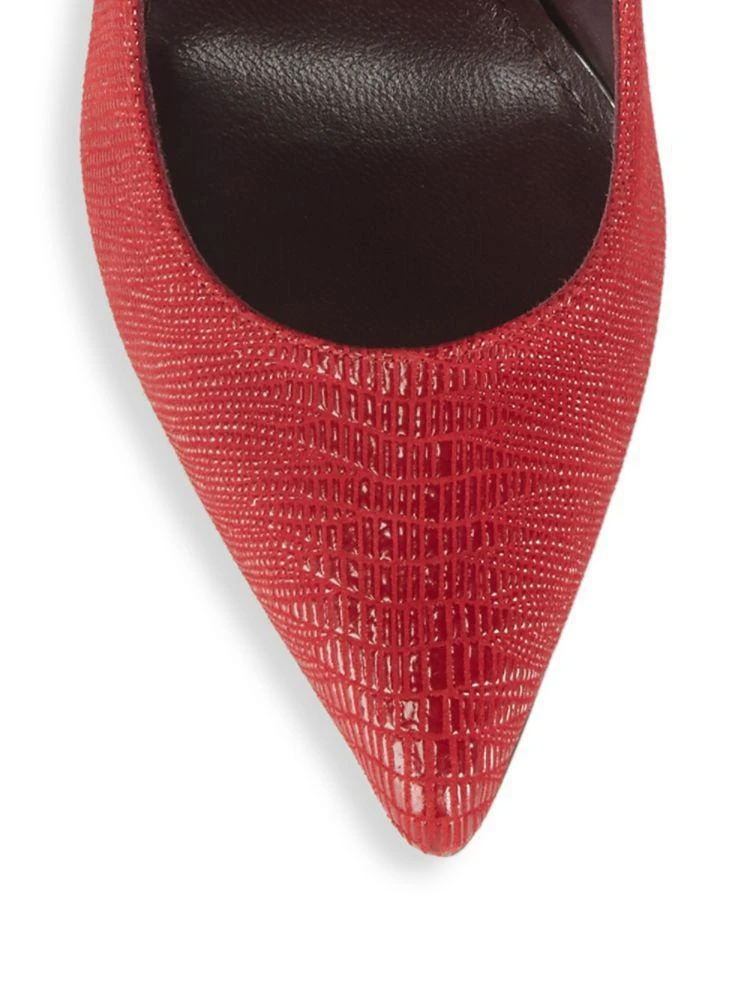 商品Stuart Weitzman|Nouveau Textured Leather Pumps,价格¥2045,第3张图片详细描述