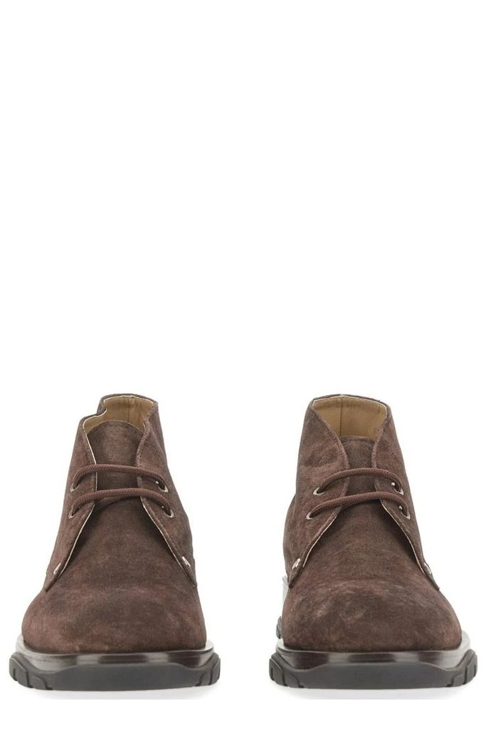 商品Alexander McQueen|Alexander McQueen Lace-Up Boots,价格¥5422,第2张图片详细描述