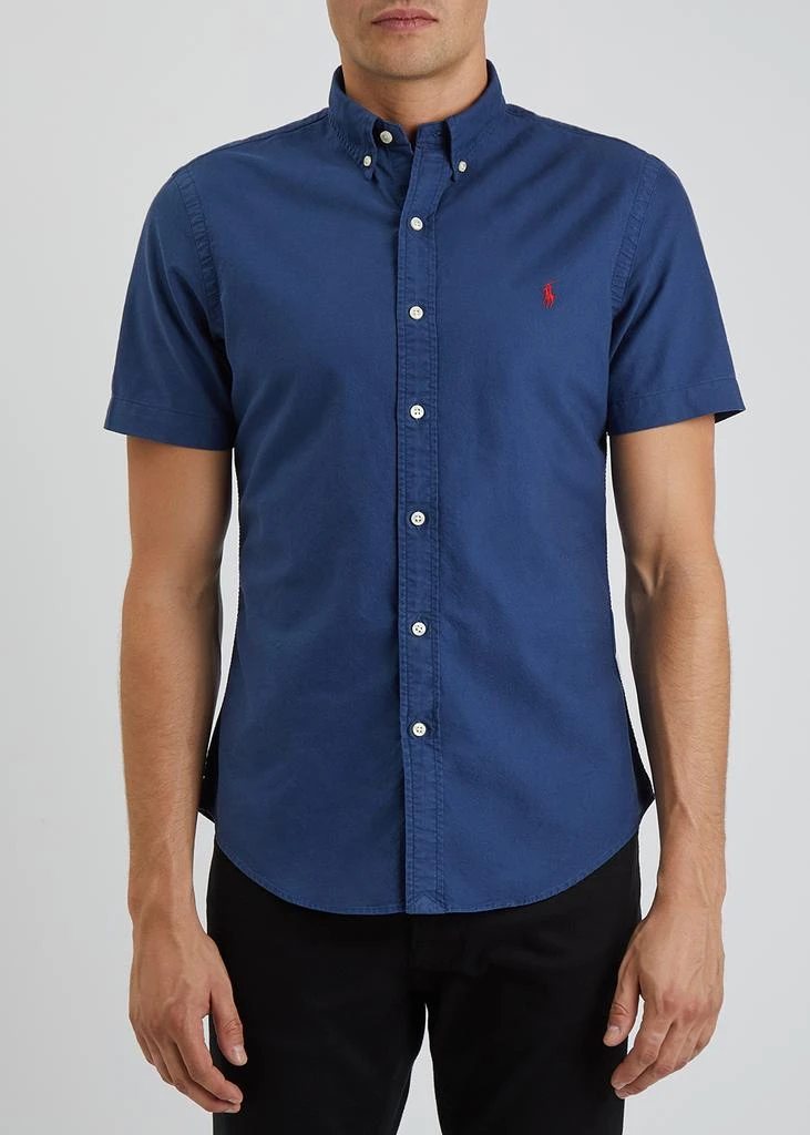 商品Ralph Lauren|Navy cotton Oxford shirt,价格¥470,第2张图片详细描述