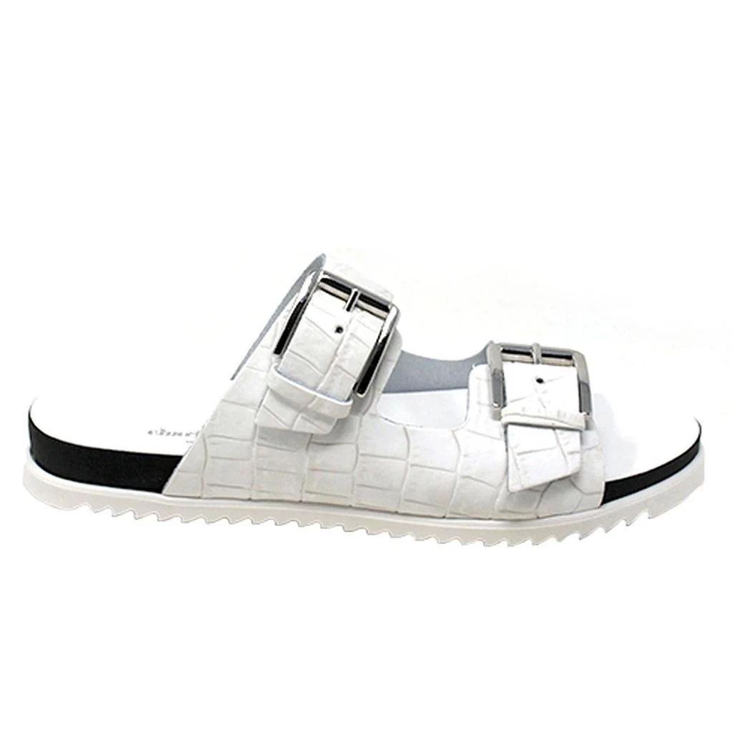 商品Charles David|Charles David Lonnie Women's Faux Leather Crocodile Embossed Footbed Sandals,价格¥139,第3张图片详细描述
