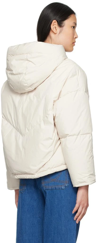 商品Yves Salomon|White Reversible Down Jacket,价格¥2086,第3张图片详细描述