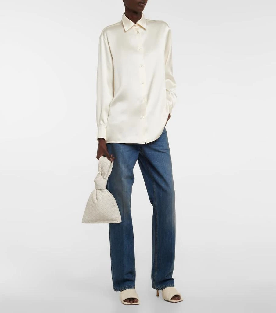 商品Loro Piana|Diletta silk satin blouse,价格¥15612,第2张图片详细描述