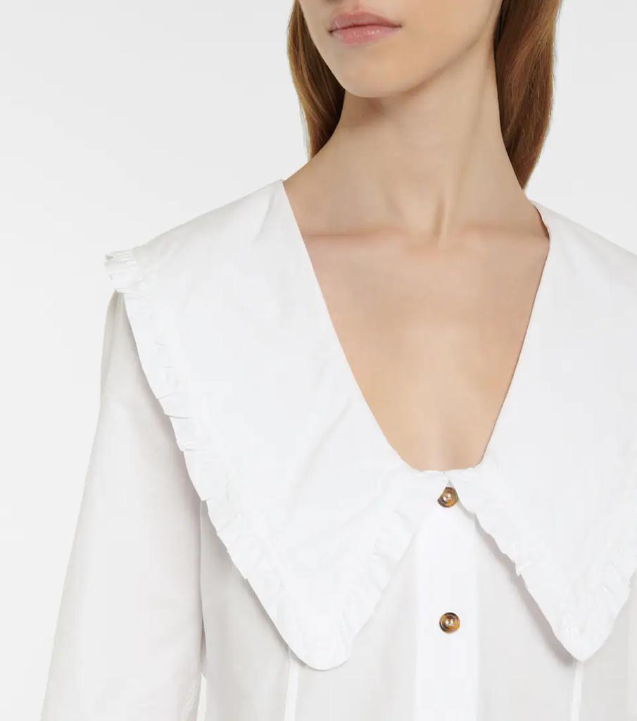商品Ganni|棉质府绸衬衫,价格¥1220,第6张图片详细描述