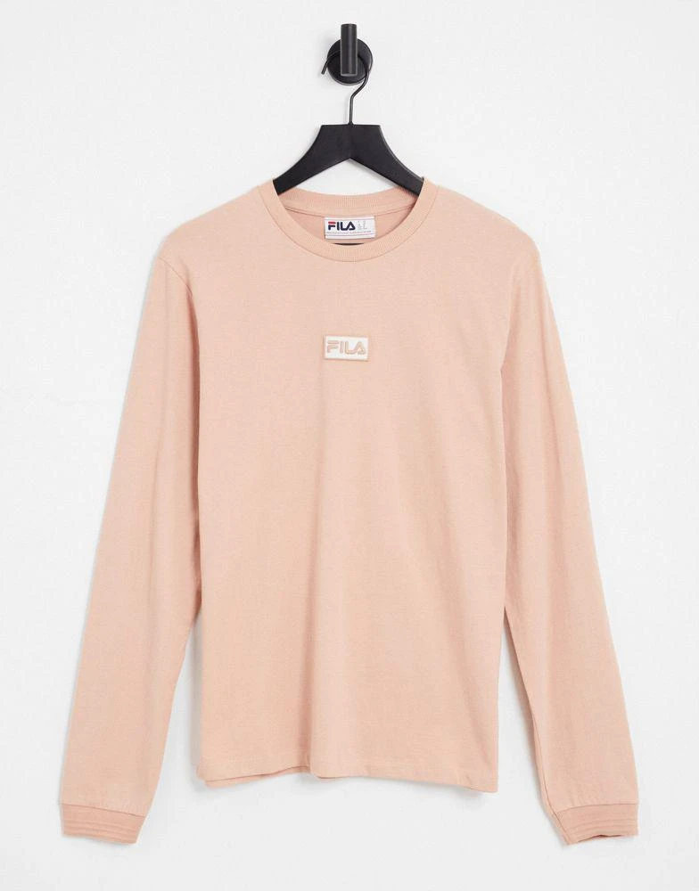 商品Fila|Fila sweatshirt with logo in pink,价格¥195,第1张图片