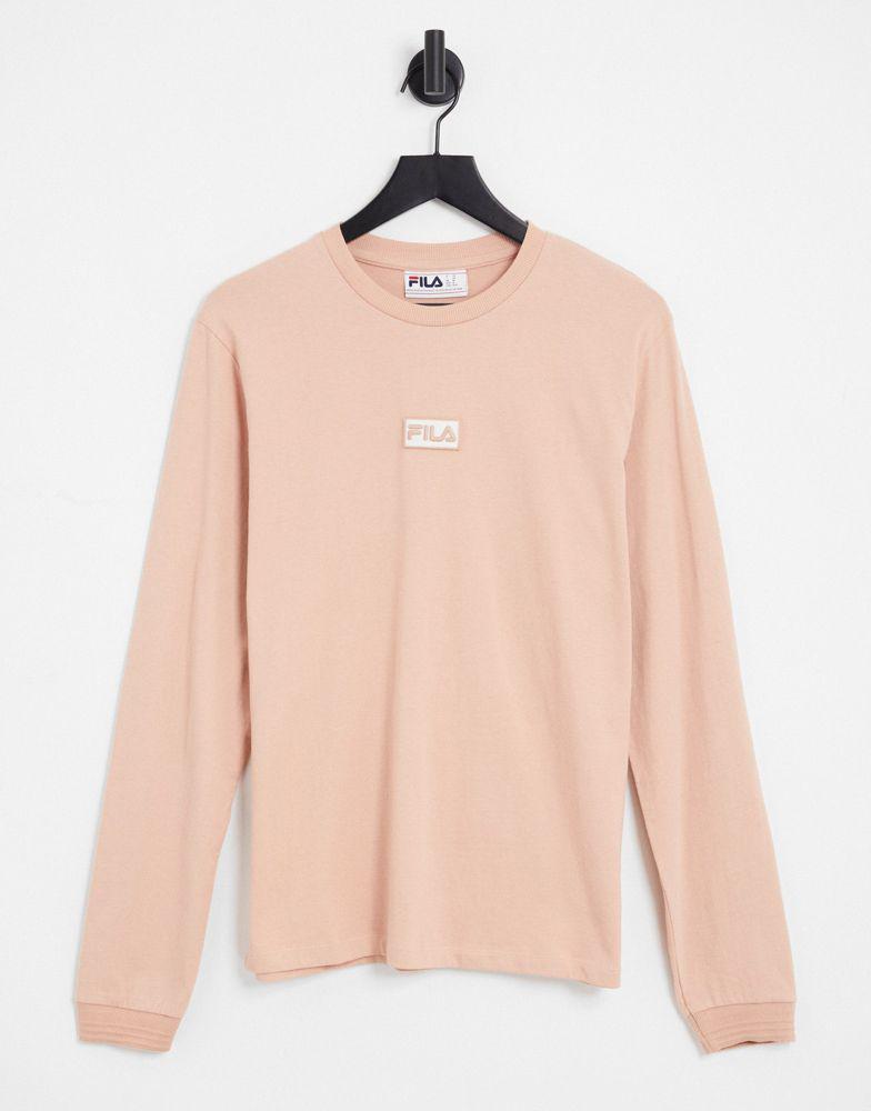 商品Fila|Fila sweatshirt with logo in pink,价格¥307,第1张图片