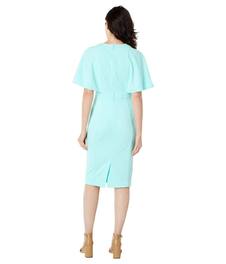 商品Calvin Klein|Midi Dress with Flutter Sleeve,价格¥792,第2张图片详细描述