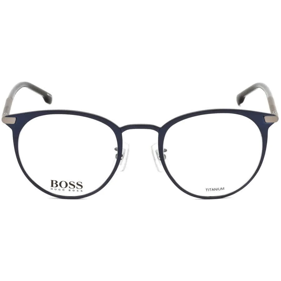 商品Hugo Boss|Hugo Boss Mens Blue Round Eyeglass Frames BOSS1070/F0FLL0051,价格¥369,第2张图片详细描述