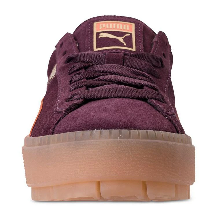商品Puma|Women's Suede Platform Rugged Casual Sneakers from Finish Line,价格¥333,第3张图片详细描述