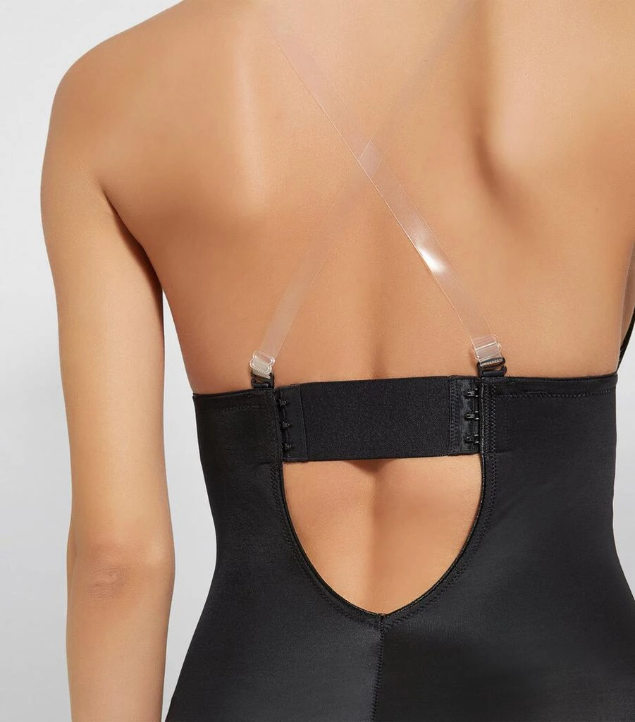 商品SPANX|SPANXshape Suit Your Fancy Plunge Mid-Thigh Bodysuit - Medium Control,价格¥1217,第4张图片详细描述