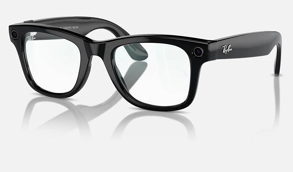商品Ray-Ban|雷朋 Meta Wayfarer 智能太阳镜 方形中性  多款配色,价格¥1802,第1张图片