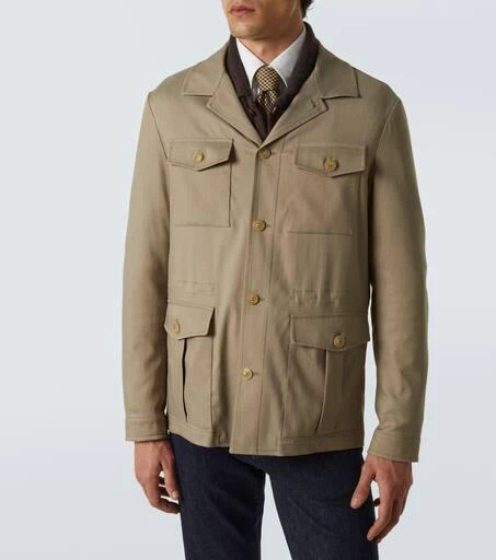 商品Canali|束带夹克,价格¥9284,第3张图片详细描述