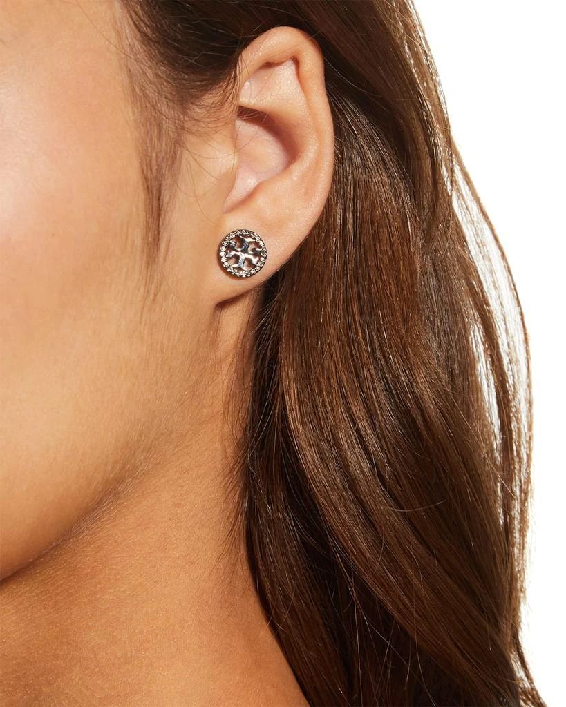 商品Tory Burch|Miller Pave Stud Earring,价格¥769,第2张图片详细描述