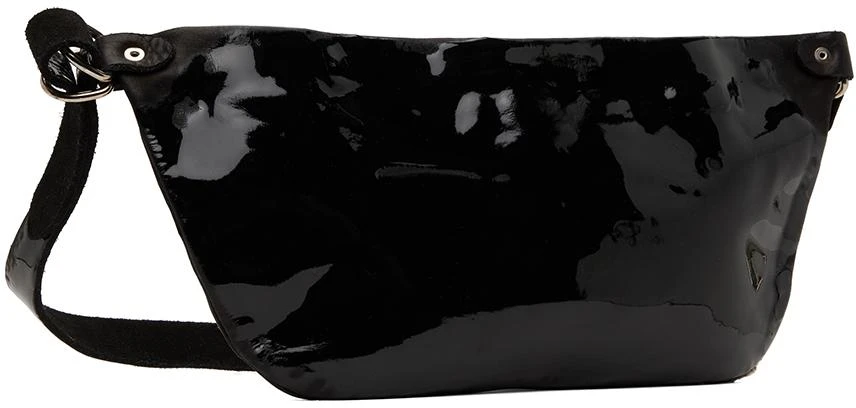 商品guidi|Black Leather Messenger Bag,价格¥4836,第3张图�片详细描述
