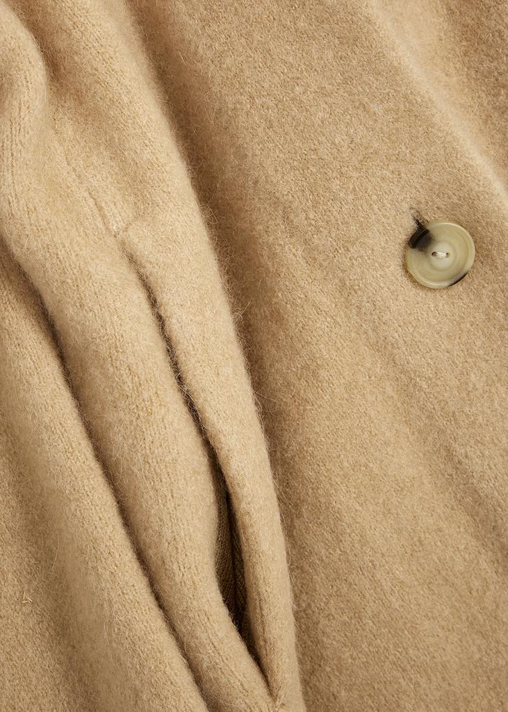 商品Vince|Sand brushed-knit coat,价格¥4810,第7张图片详细描述