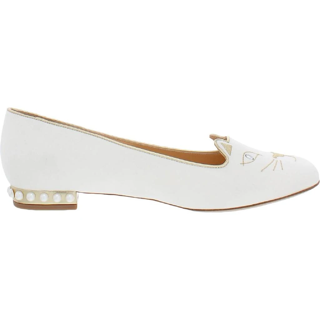 商品Charlotte Olympia|Charlotte Olympia Womens Slip On Pointed Toe Ballet Flats,价格¥1060,第3张图片详细描述