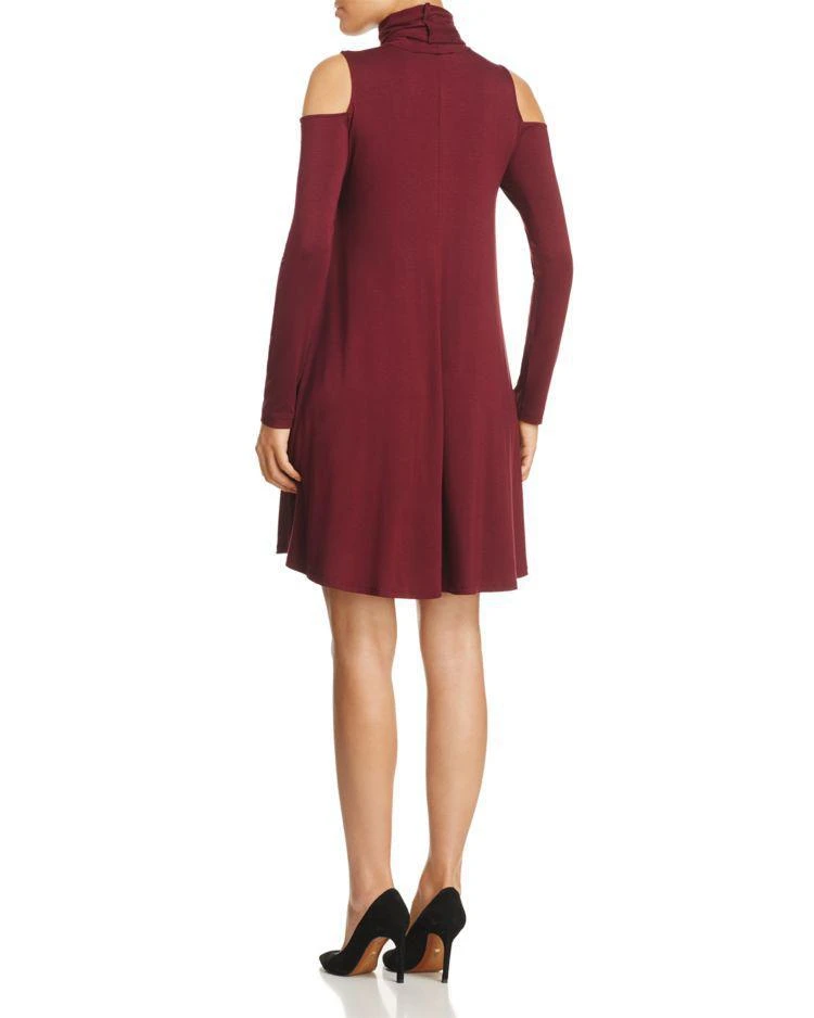 商品Robert Michaels|Turtleneck Cold Shoulder Knit Dress - 100% Exclusive,价格¥607,第2张图片详细描述