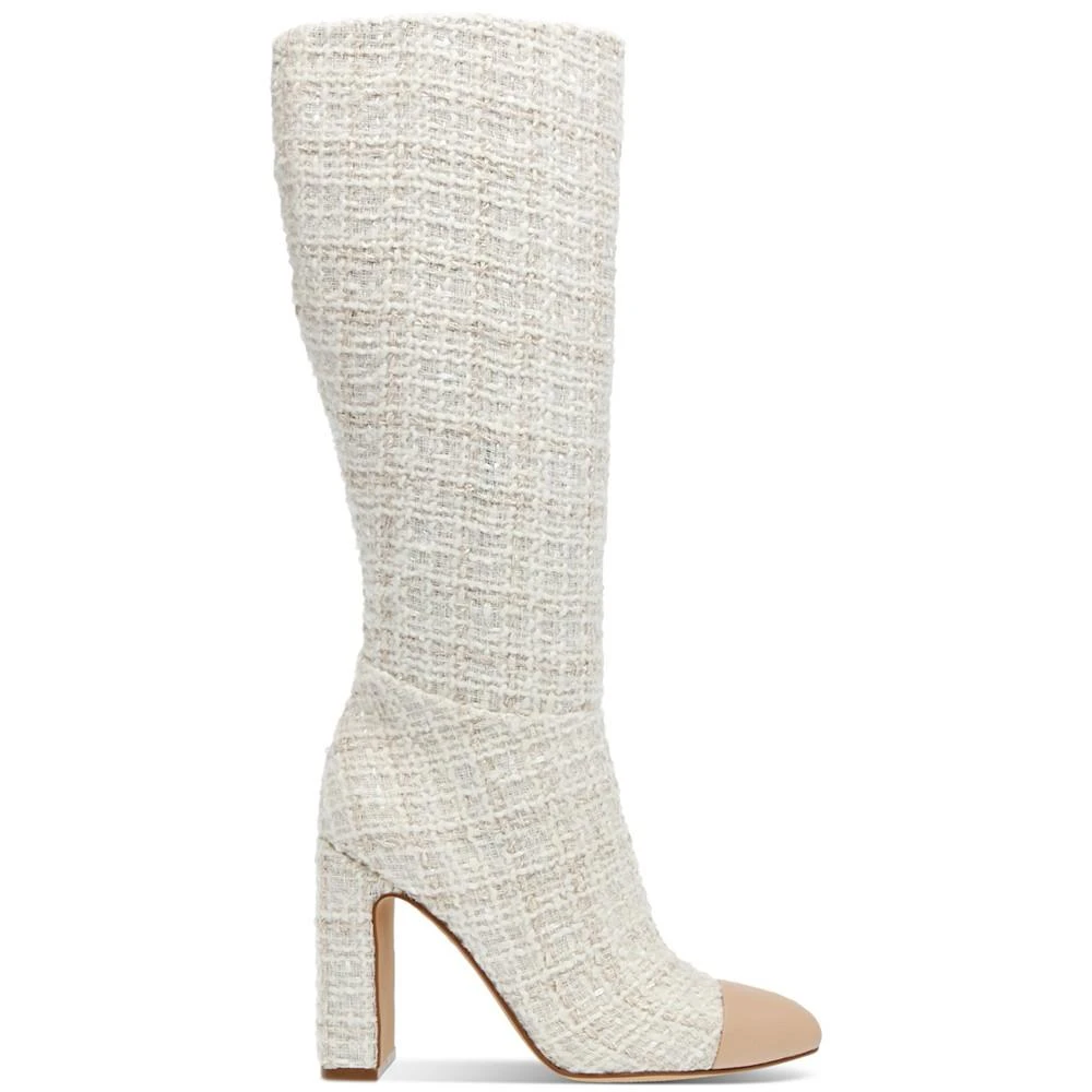 商品Steve Madden|Women's Ally Cap-Toe Knee High Block-Heel Dress Boots,价格¥282,第2张图片详细描述