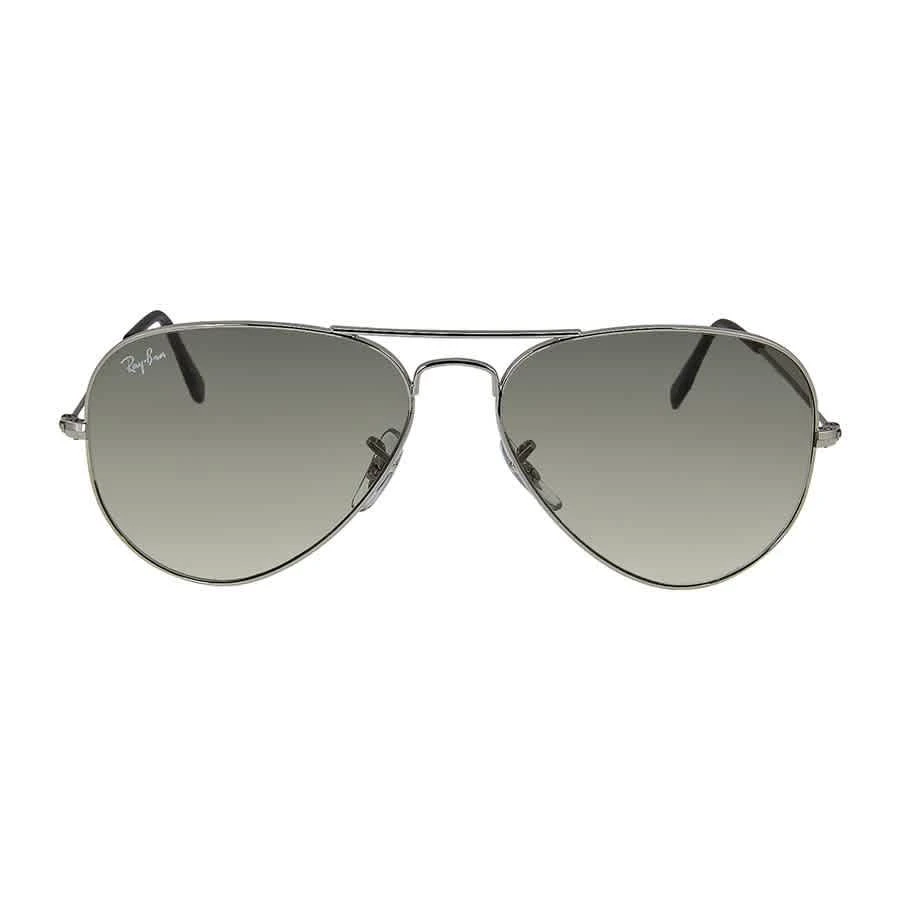 商品Ray-Ban|Aviator Light Grey Gradient Unisex Sunglasses RB3025 003/32 58,价格¥825,第1张图片