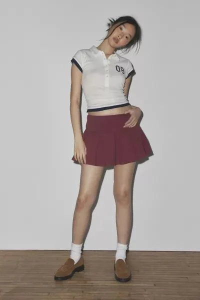 商品Out From Under|Out From Under Prep School Pleated Micro Mini Skort,价格¥341,第1张图片