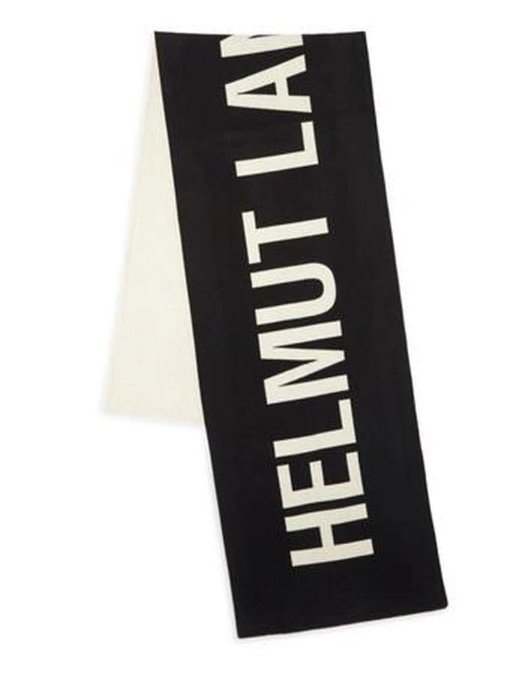 商品Helmut Lang|Large Logo Wool 围巾,价格¥3453,第1张图片