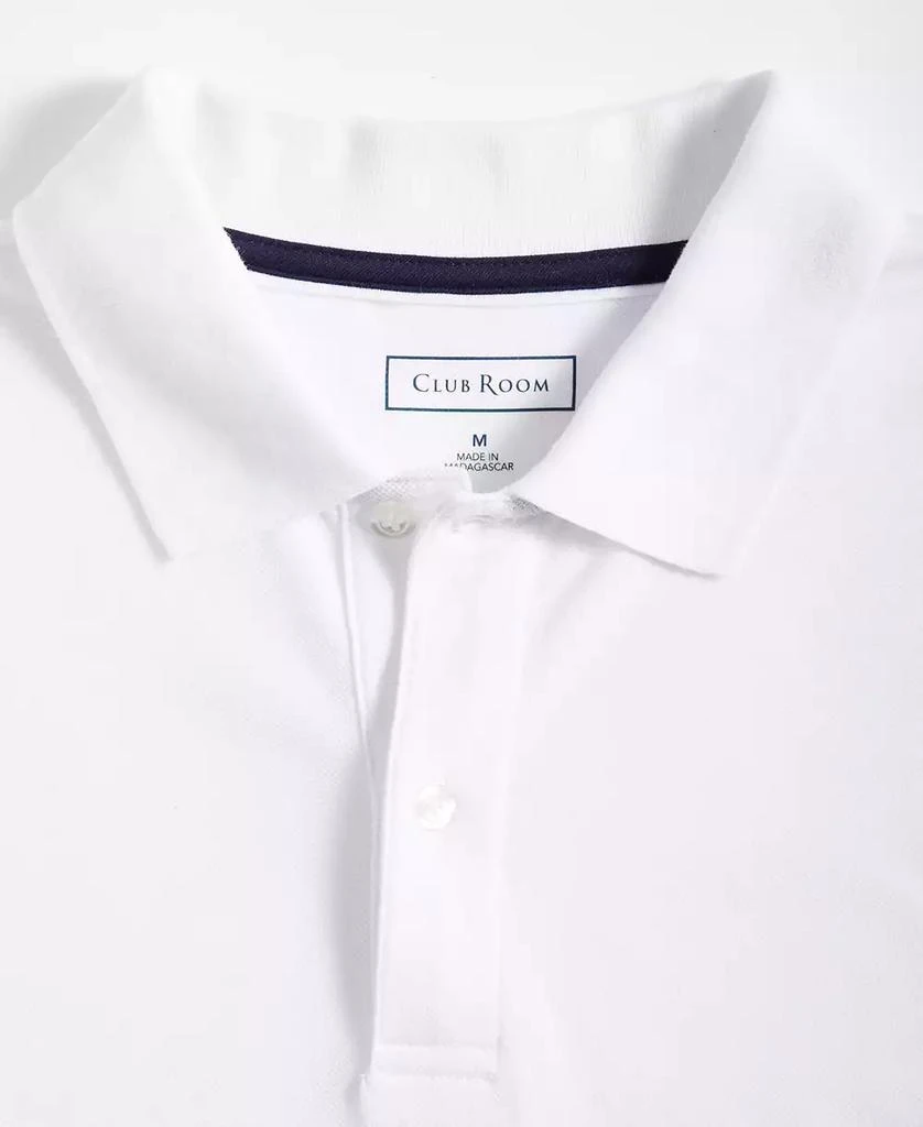 商品Club Room|Men's Solid Stretch Polo, Created for Macy's,价格¥215,第3张图片详细描述