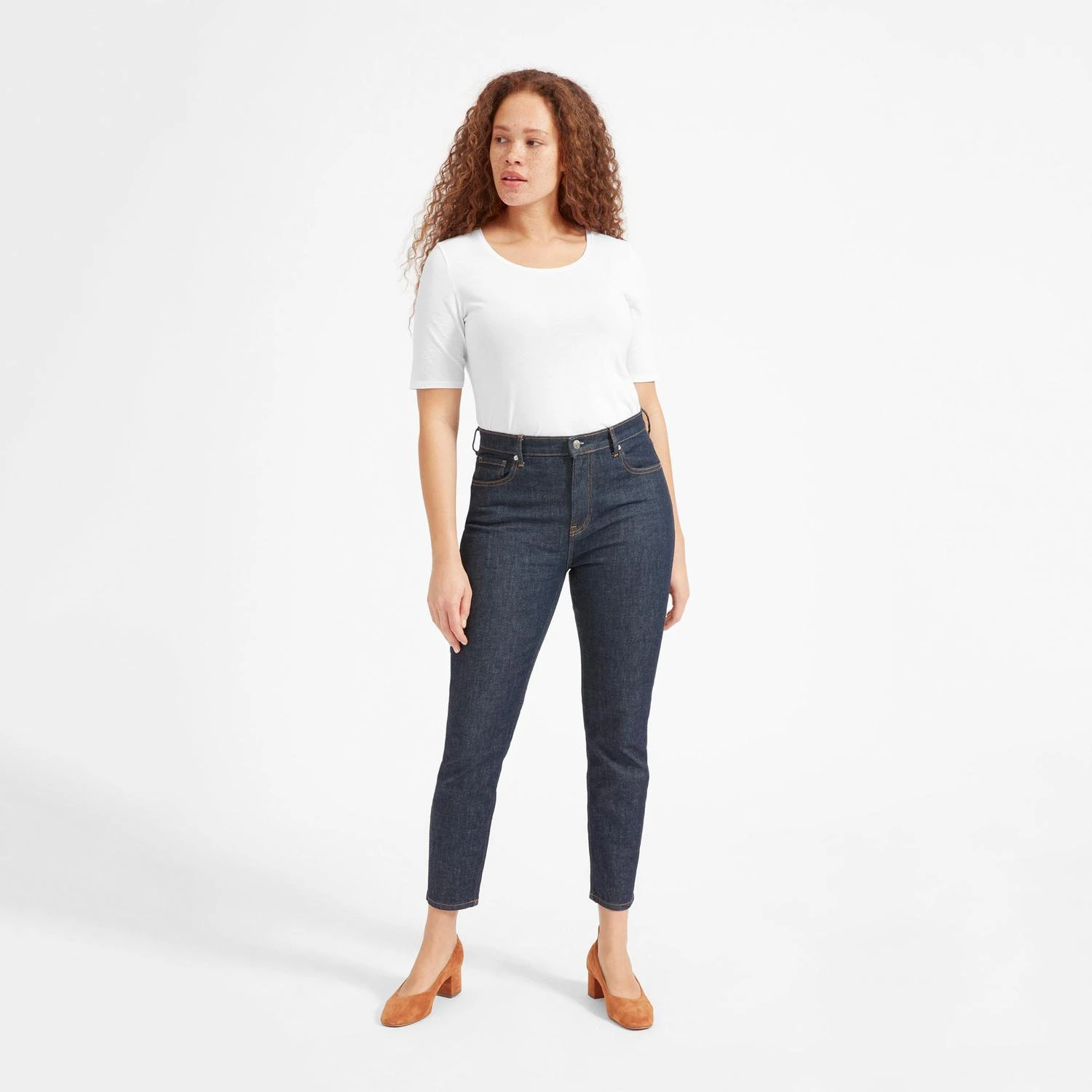 商品Everlane|比马棉修身中袖T恤,价格¥221,第5张图片详细描述