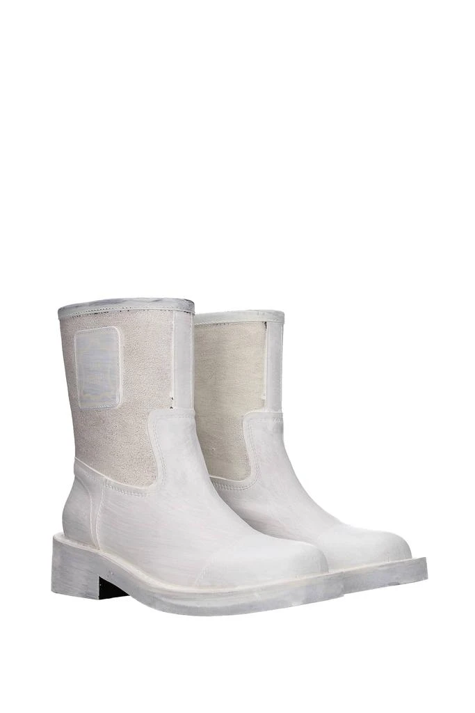 商品MAISON MARGIELA|Ankle boots mm6 Leather White,价格¥2024,第2张图片详细描述