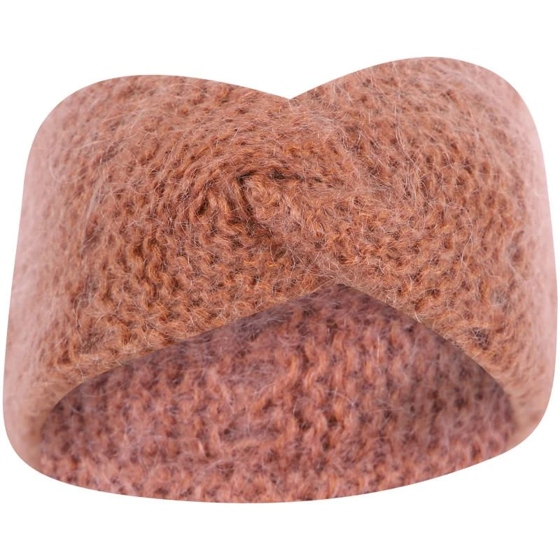 商品Louise Misha|Piper knot knit headband in tobacco pink,价格¥390,第2张图片详细描述