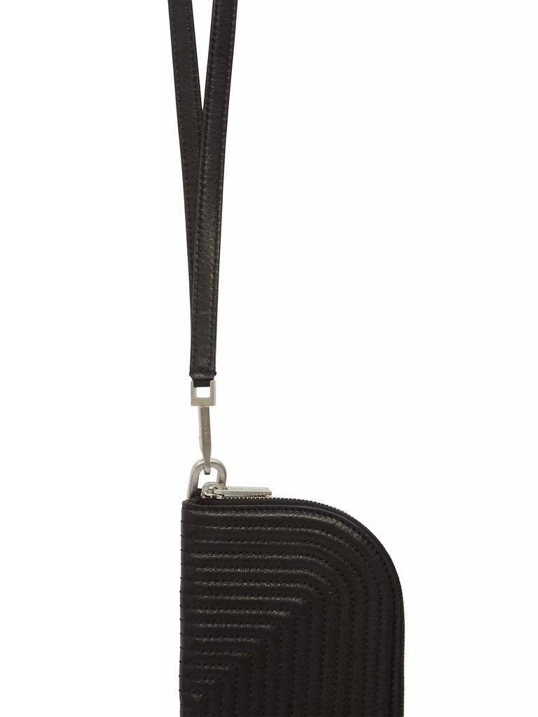 新品 RICK OWENS NECK WALLET Neck Wallet in Black – SVRN