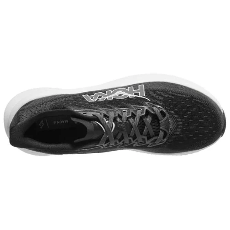 商品[国内直发] Hoka One One|MACH 6 时尚舒适防滑耐磨 低帮 休闲跑步鞋 男款 黑白,价格¥736,第5张图片详细描述
