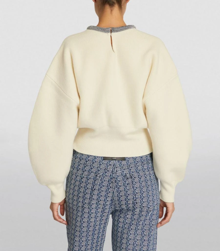 商品Alexander Wang|Crystal-Trim Sweater,价格¥8275,第4张图片详细描述