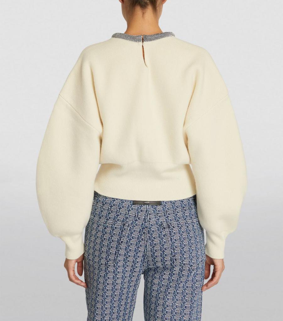 商品Alexander Wang|Crystal-Trim Sweater,价格¥7545,第6张图片详细描述